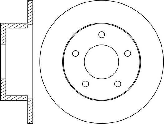 FIT FR0159 - Bremsscheibe alexcarstop-ersatzteile.com