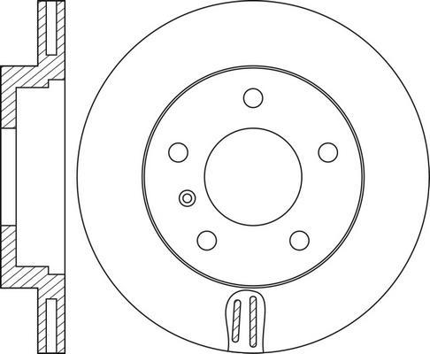 Brembo DP 06 001 - Bremsensatz, Scheibenbremse alexcarstop-ersatzteile.com