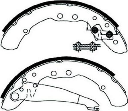 FIT FT3037 - Bremsbackensatz alexcarstop-ersatzteile.com