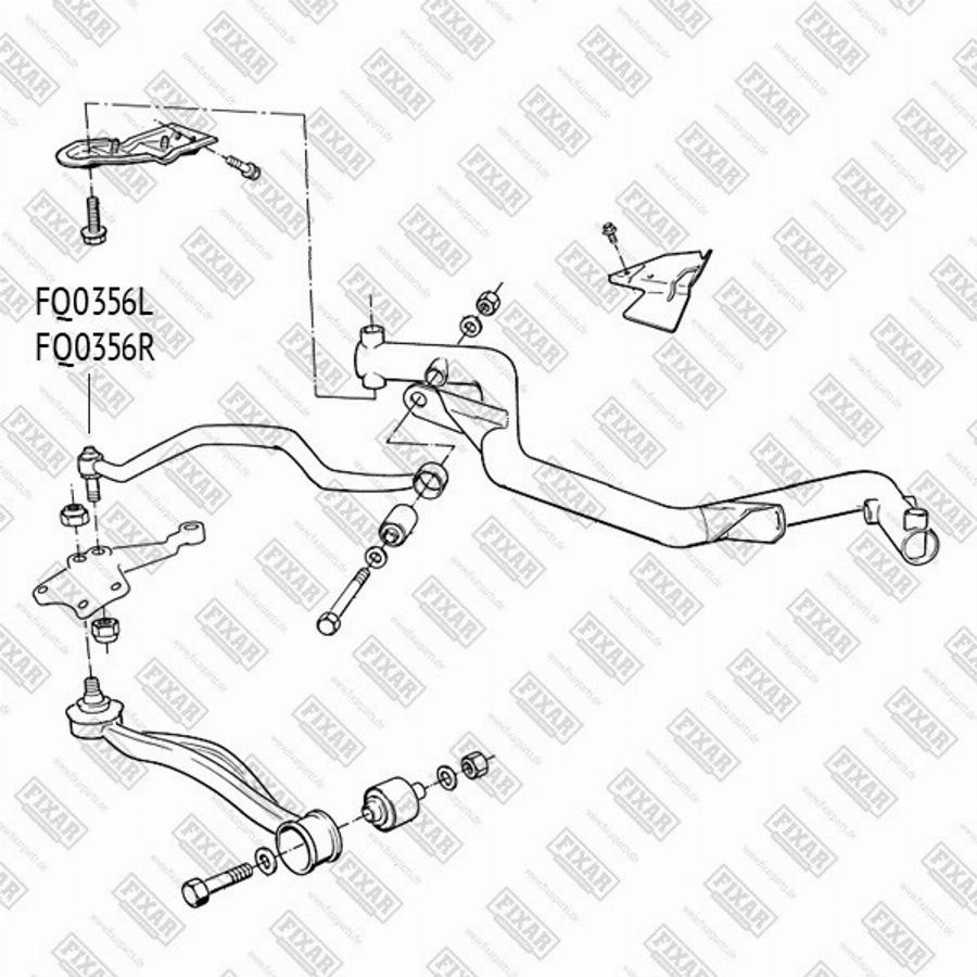 Fixar FQ0356R - Lenker, Radaufhängung alexcarstop-ersatzteile.com