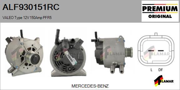 FLAMAR ALF930151RC - Generator alexcarstop-ersatzteile.com