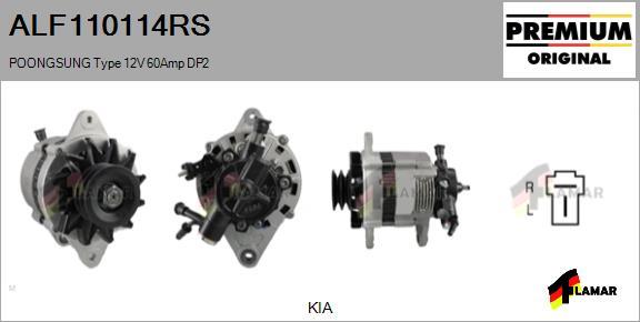 FLAMAR ALF110114RS - Generator alexcarstop-ersatzteile.com