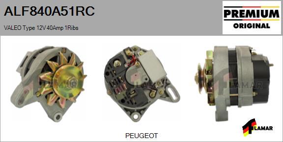 FLAMAR ALF840A51RC - Generator alexcarstop-ersatzteile.com