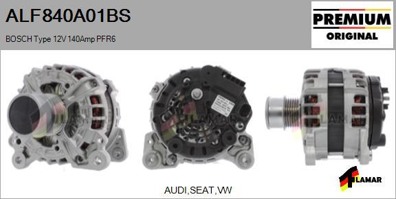 FLAMAR ALF840A01BS - Generator alexcarstop-ersatzteile.com
