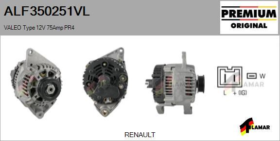 FLAMAR ALF350251VL - Generator alexcarstop-ersatzteile.com