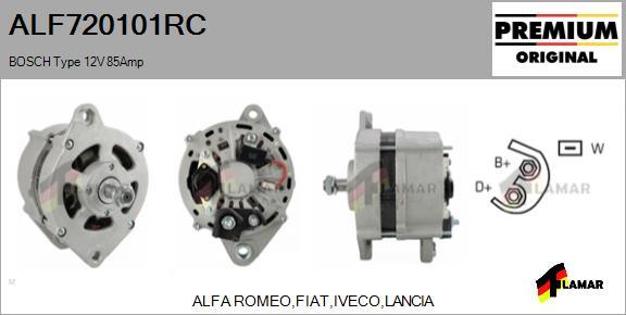 FLAMAR ALF720101RC - Generator alexcarstop-ersatzteile.com