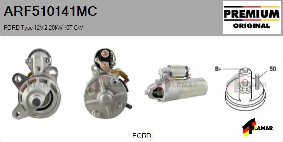 FLAMAR ARF510141MC - Starter alexcarstop-ersatzteile.com