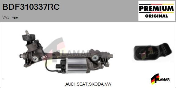 FLAMAR BDF310337RC - Lenkgetriebe alexcarstop-ersatzteile.com