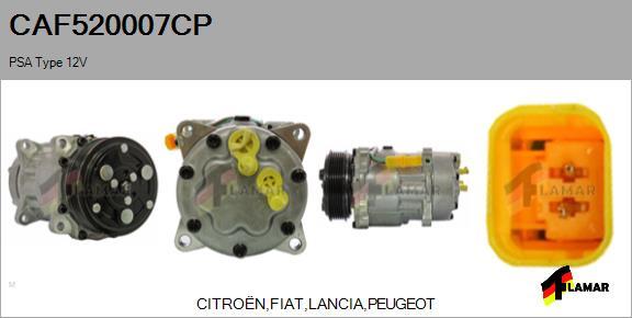 FLAMAR CAF520007CP - Kompressor, Klimaanlage alexcarstop-ersatzteile.com