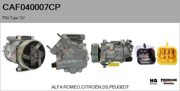 FLAMAR CAF040007CP - Kompressor, Klimaanlage alexcarstop-ersatzteile.com