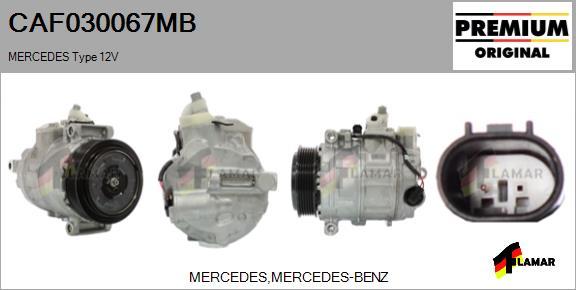 FLAMAR CAF030067MB - Kompressor, Klimaanlage alexcarstop-ersatzteile.com