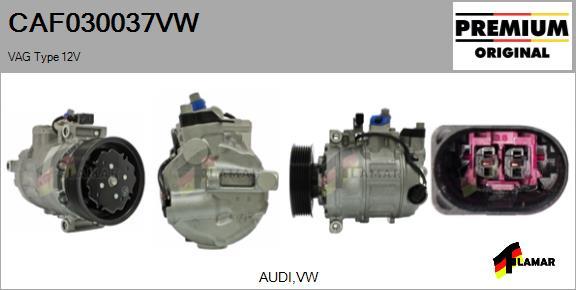 FLAMAR CAF030037VW - Kompressor, Klimaanlage alexcarstop-ersatzteile.com