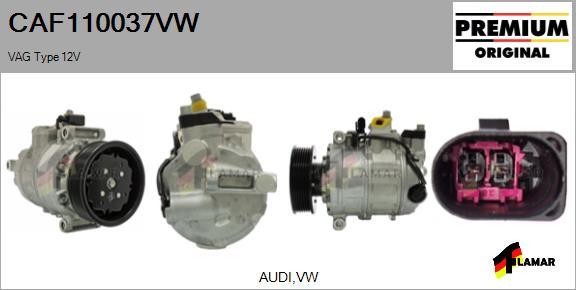 FLAMAR CAF110037VW - Kompressor, Klimaanlage alexcarstop-ersatzteile.com