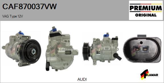 FLAMAR CAF870037VW - Kompressor, Klimaanlage alexcarstop-ersatzteile.com