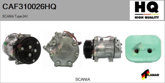 FLAMAR CAF310026HQ - Kompressor, Klimaanlage alexcarstop-ersatzteile.com