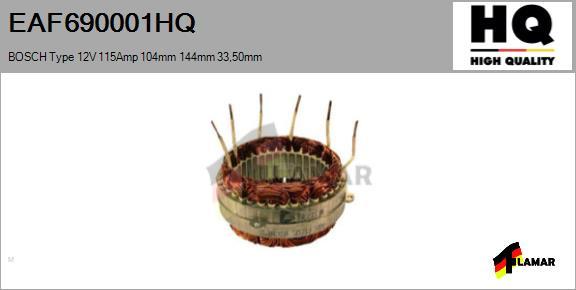 FLAMAR EAF690001HQ - Ständer, Generator alexcarstop-ersatzteile.com