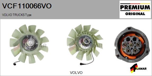 FLAMAR VCF110066VO - Kupplung, Kühlerlüfter alexcarstop-ersatzteile.com