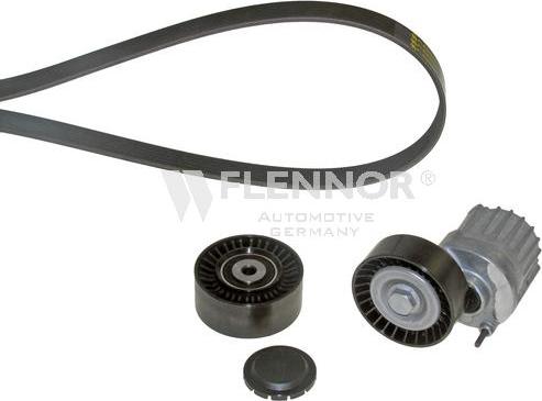 Flennor F906PK1613 - Keilrippenriemensatz alexcarstop-ersatzteile.com