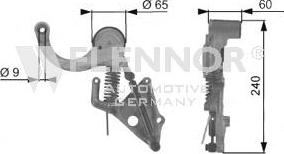 Flennor FA99391 - Umlenk / Führungsrolle, Keilrippenriemen alexcarstop-ersatzteile.com