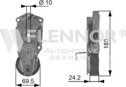 Flennor FA27699 - Umlenk / Führungsrolle, Keilrippenriemen alexcarstop-ersatzteile.com