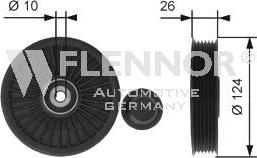 Flennor FS99421 - Umlenk / Führungsrolle, Keilrippenriemen alexcarstop-ersatzteile.com