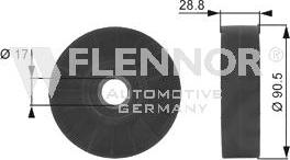 Flennor FS99238 - Umlenk / Führungsrolle, Keilrippenriemen alexcarstop-ersatzteile.com