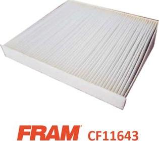 FRAM CF11643 - Filter, Innenraumluft alexcarstop-ersatzteile.com