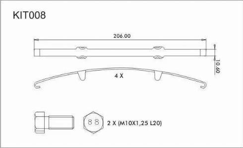 FRAS-LE PD/529-K08_CV Advanced - Bremsbelagsatz, Scheibenbremse alexcarstop-ersatzteile.com