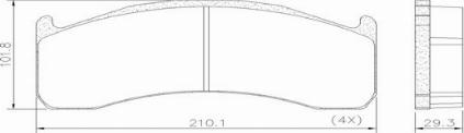 FRAS-LE PD/160-K006 _ CV ADVAN - Bremsbelagsatz, Scheibenbremse alexcarstop-ersatzteile.com