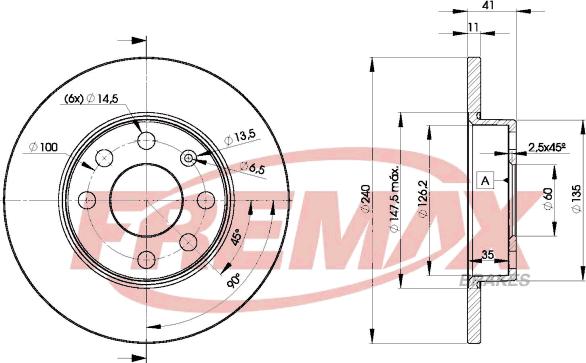 FREMAX BD-9020 - Bremsscheibe alexcarstop-ersatzteile.com