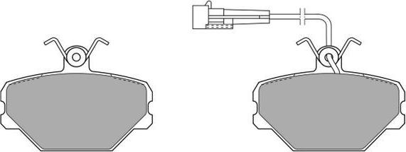 FREMAX FBP-0596 - Bremsbelagsatz, Scheibenbremse alexcarstop-ersatzteile.com