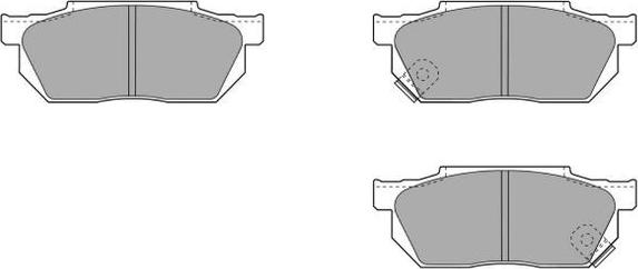 FREMAX FBP-0554 - Bremsbelagsatz, Scheibenbremse alexcarstop-ersatzteile.com