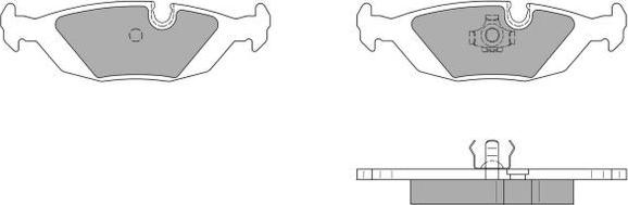 FREMAX FBP-0564 - Bremsbelagsatz, Scheibenbremse alexcarstop-ersatzteile.com