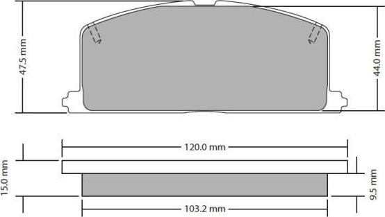 FREMAX FBP-0303 - Bremsbelagsatz, Scheibenbremse alexcarstop-ersatzteile.com