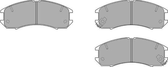 FREMAX FBP-0740 - Bremsbelagsatz, Scheibenbremse alexcarstop-ersatzteile.com