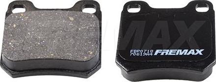 FREMAX FBP-0718 - Bremsbelagsatz, Scheibenbremse alexcarstop-ersatzteile.com