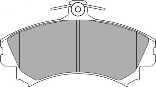 FREMAX FBP-1041 - Bremsbelagsatz, Scheibenbremse alexcarstop-ersatzteile.com