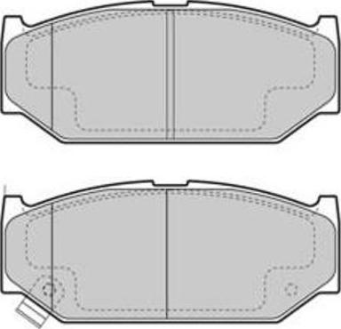 Aisin SN936P - Bremsbelagsatz, Scheibenbremse alexcarstop-ersatzteile.com