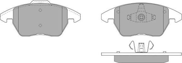 FREMAX FBP-1352 - Bremsbelagsatz, Scheibenbremse alexcarstop-ersatzteile.com