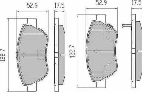 FREMAX FBP-1218-01 - Bremsbelagsatz, Scheibenbremse alexcarstop-ersatzteile.com