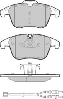 FREMAX FBP-1736 - Bremsbelagsatz, Scheibenbremse alexcarstop-ersatzteile.com