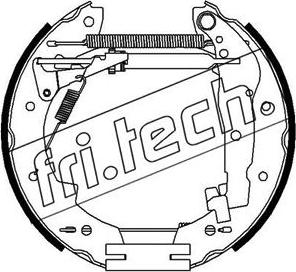 Fri.Tech. 16097 - Bremsbackensatz alexcarstop-ersatzteile.com