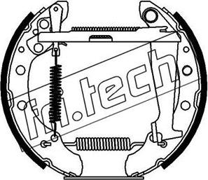 Fri.Tech. 16072 - Bremsbackensatz alexcarstop-ersatzteile.com