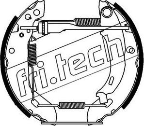 Fri.Tech. 16113 - Bremsbackensatz alexcarstop-ersatzteile.com