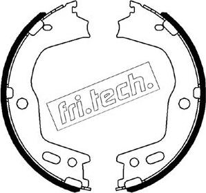 Fri.Tech. 1046.226 - Bremsbackensatz, Feststellbremse alexcarstop-ersatzteile.com