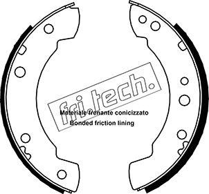 Fri.Tech. 1040.093 - Bremsbackensatz alexcarstop-ersatzteile.com