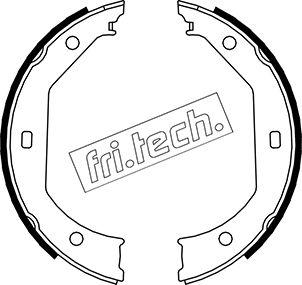 Fri.Tech. 1019.027 - Bremsbackensatz, Feststellbremse alexcarstop-ersatzteile.com