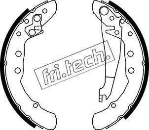 Fri.Tech. 1016.021 - Bremsbackensatz alexcarstop-ersatzteile.com