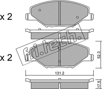 Metzger 1553.00 - Bremsbelagsatz, Scheibenbremse alexcarstop-ersatzteile.com