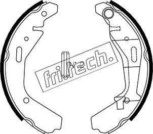 Fri.Tech. 1073.176 - Bremsbackensatz alexcarstop-ersatzteile.com